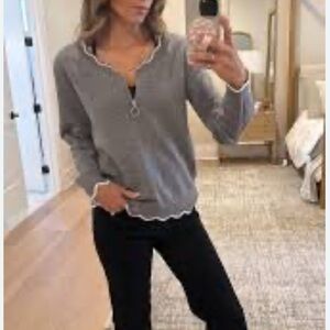 Gray Knit Sweater